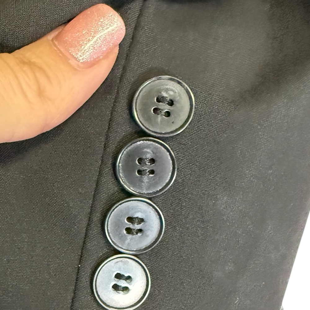The Limited Black Collection Blazer Size 4 Classic Black Jacket W/Pockets View 6